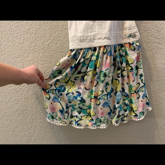 Jordache butterfly overall dress - Picture 3 of 6